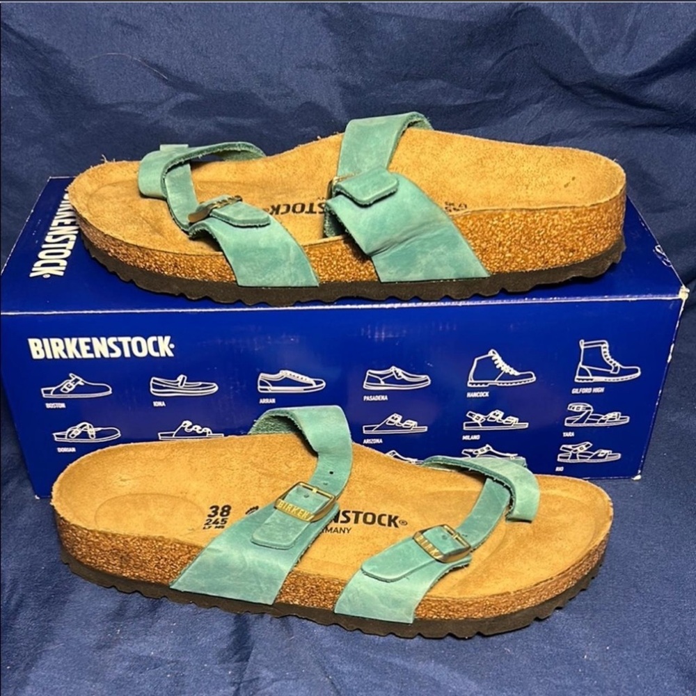 Birkenstock- Mayari, blue, 7 women